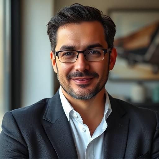 Foto de Roberto Almeida, designer de interiores da Móveis Vanguarda Artesanal.